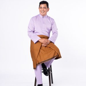 Baju Melayu Telok Belanga Purple
